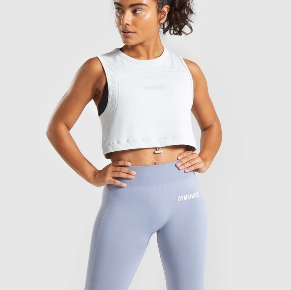 *ISO* Gymshark Lightweight Seamless Crop Tank